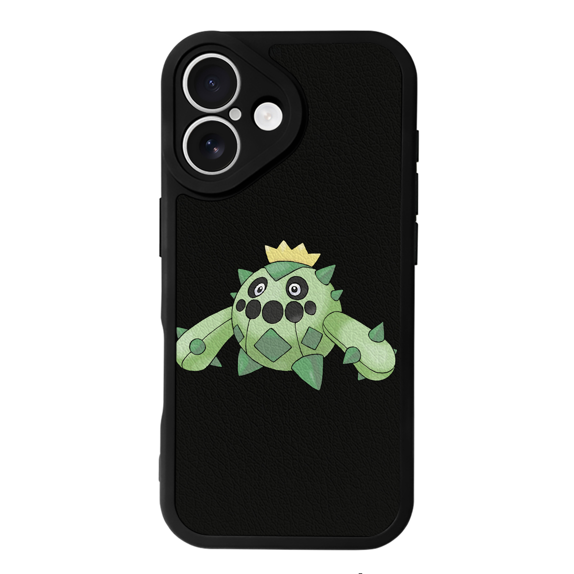 （画像用） ポケットモンスター Pokémon 【iPhone 16シリーズ対応】シリコンスマホケース（レザー調） 材質：シリコン